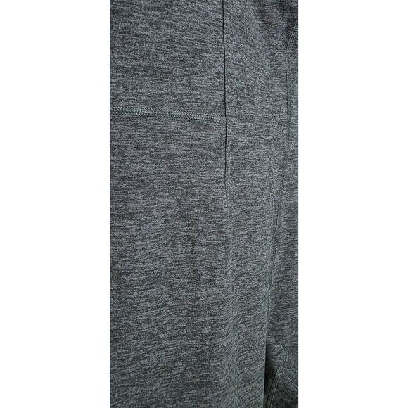 Fabletics Charcoal Heather Kick Flare Square Neck Bra Tank Jumpsuit XXL NWT - Picture 2 of 6